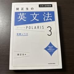 大学入試問題集 関正生の英文法ポラリス 3 発展レベルのサムネイル