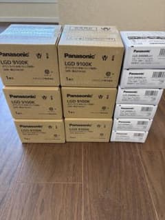 Panasonic LEDダウンライト LGD9100K 6個セットのサムネイル