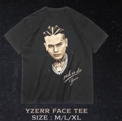 ミュージシャン YZERR FACE TEE M YZERR FACE TEE M - メルカリ
