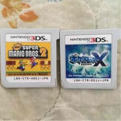 newスーパーマリオブラザーズ2とポケットモンスターxのサムネイル