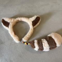 ロッテワールド 韓国 カチューシャ 美品 しっぽ付きのサムネイル