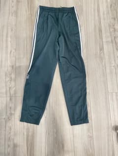 adidas アディブレイクパンツ　サイドボタン　ダークグリーンのサムネイル