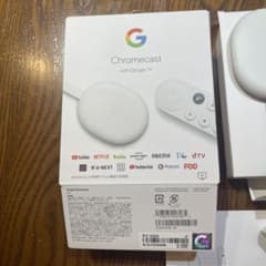 Chromecast with Google TV 白のサムネイル
