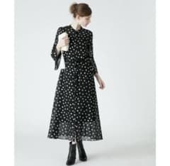 アルアバイル　ルルウィルビー メタルドットプリントワンピース アルアバイル ルルウィルビー メタルドットプリントワンピース - メルカリ