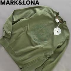 MARK&LONA マークアンドロナ ハイネック スウェット メンズ カーキ L