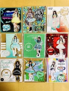 CANDY TUNE 小川奈々子 アクリルスタンド 9点セットのサムネイル
