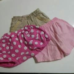 専用!!!【90&95】ショートパンツセット&かぼちゃパンツのサムネイル