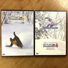 レッツゴースノーボード！6 & 7 DVD 2枚セット - メルカリ
