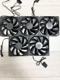 upHere 120mm 3PIN ケースファン ×5のサムネイル