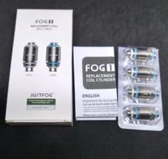 JUSTFOG  FOG1 交換コイル     0.8Ω 4つのサムネイル