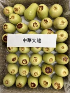 なつめ　超大粒　中華大龍　無農薬　クール便のサムネイル