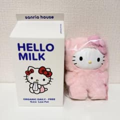 sanrio house】シークレット フラッフィー キティ チャーム ピンク
