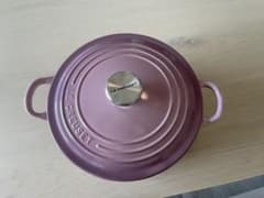 LE CREUSET ルクルーゼ　ココット　22㎝　ピンク　パープル LE CREUSET ルクルーゼ ココット 22㎝ ピンク パープル LE