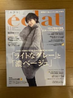 エクラ 11月号  （付録無し）のサムネイル