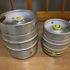 麒麟一番搾り樽20L と サントリーハイボール樽10Lのサムネイル