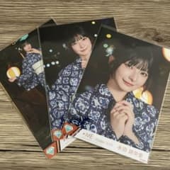 ≠ME ノイミー 永田詩央里 生写真 コンプ 君を見かけた 浴衣のサムネイル
