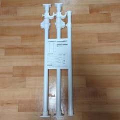山善 押入れ突っ張りハンガーラック WJO-715(WH)のサムネイル