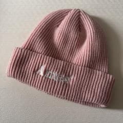 【未使用】Ames ニット帽　ビーニー　ピンクのサムネイル