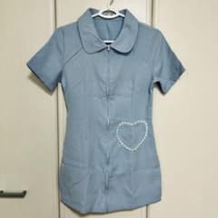 【値下げしました！】水色　ナース服のサムネイル