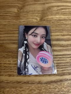 TWICE ジヒョ　ペンライト(キャンディーボン)付属トレカのサムネイル