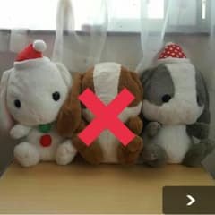 【値下げ！】ぽてうさろっぴー ぬいぐるみ(大)のサムネイル