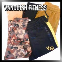 【格安】VANQUISH FITNESSジョガーパンツ５点セットのサムネイル