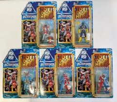 東映特撮ヒーローアクションフィギュアコレクション全5種 - メルカリ