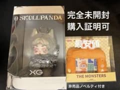 最安値　購入証明可新品未使用　SKULLPANDA XG 日本限定　ノベルティ付のサムネイル