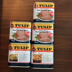 沖縄 チューリップポーク 5缶　Tulip うす塩味のサムネイル