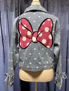 【新品未使用】アベイルAvail Disney デニムジャケット　レディース　L 新品☆ミニー☆アベイル デニムジャケット Lサイズ - メルカリ