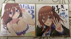 五等分の花嫁　三玖　色紙　2枚のサムネイル