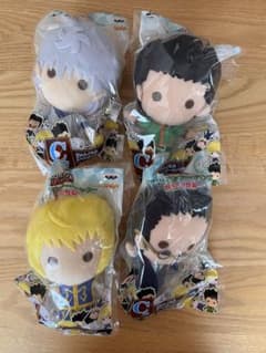 HUNTER×HUNTER ぬいぐるみ C賞 4種セットのサムネイル