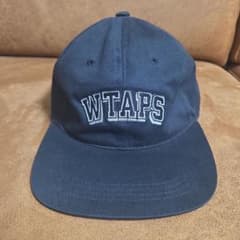 WTAPS ダブルタップス CAP COTTON キャップ カレッジ ブラック WTAPS ダブルタップス CAP COTTON キャップ カレッジ ブラック | Mercari