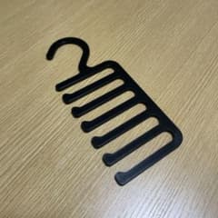 ネクタイハンガー ブラックのサムネイル