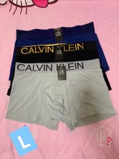 Calvin Klein ボクサーパンツ 3枚セット　メイズ下着　Lサイズ