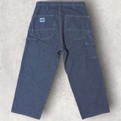 Lee DUNGAREES 페인터 바지 히코리 스트라이프 와이드 L