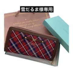 Samantha Thavasa Petit Choice チェック柄 長財布のサムネイル