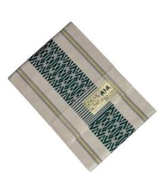 新品未使用】博多織四寸半幅帯 献上柄 白緑 単衣 上品 モダン