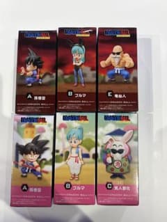 ドラゴンボール ワールドコレクタブル　フィギュア 6種セットのサムネイル