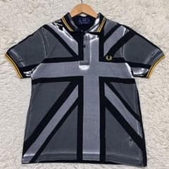 Fred Perry ユニオンジャック ポロシャツ ✨美品✨ Fred Perry ユニオンジャック ポロシャツ 英国製 希少 M