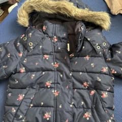 GAP KIDS 花柄中綿コート XSのサムネイル