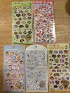 【正規品】ボンボンドロップシール 5種セットのサムネイル