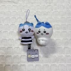 ちいかわ ハチワレ ぬいぐるみ マスコット 2点セットのサムネイル