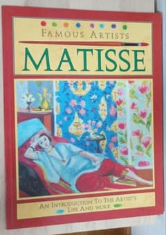 洋書　FAMOUS ARTISTS MATISSE アートブックのサムネイル