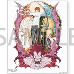 DEATHNOTE 原画展 キャンバスボード B 夜神月 魅上照 ニア メロのサムネイル