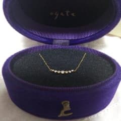 agate ダイヤモンドゴールドネックレスのサムネイル