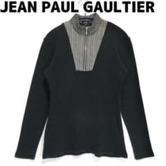 ジャンポールゴルチエ ハーフジップ ニット レディース GAULTIER