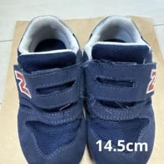 New Balance キッズ スニーカー ネイビー 14.5cmのサムネイル