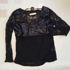nao様専用　黒レーストップスのサムネイル