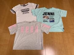 子供服 ジュニア服 女の子 半袖Tシャツ 160cm 3着まとめ売りのサムネイル